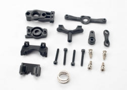 Traxxas 7043 Steering arm (upper & lower)/ steering link/ servo horn/ servo saver/ servo saver spring/ servo horn mount/ ball stud (2)/ shock mounts