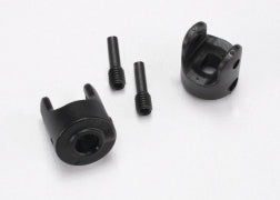 Traxxas 7057 Yokes, differential and transmission (2)/ 3x10mm screw pin (2)