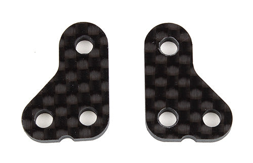 Associated 71144 RC10T6.2 Carbon Fiber +1mm Steering Arm (2)