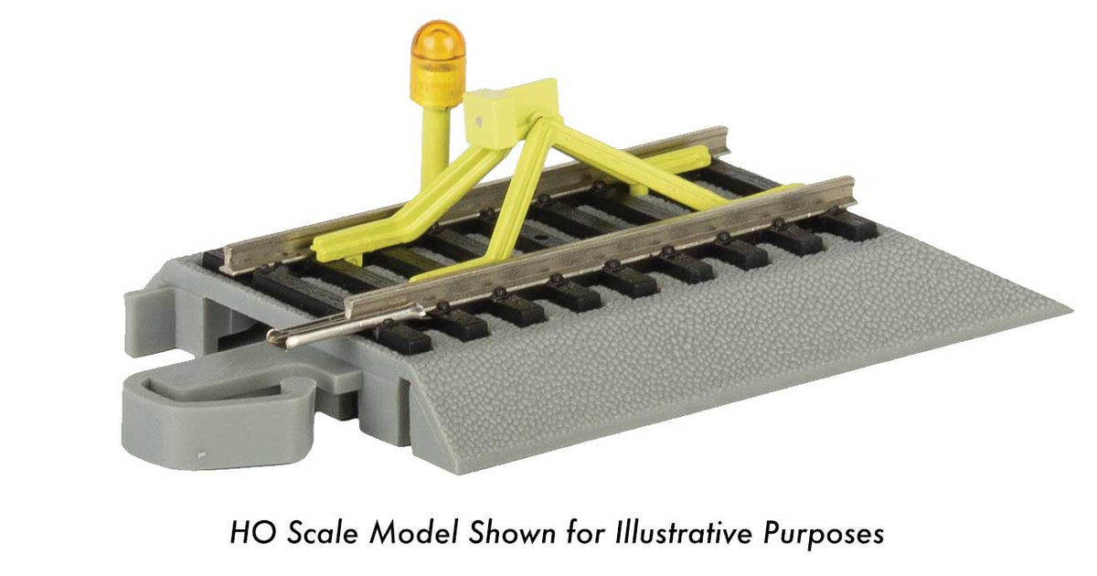 Bachmann 44858 Lighted Bumper with Flashing LED - E-Z Track(R) N Scale