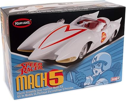 Polar Lights 981M 981 1/25 Speed Racer Mach 5 Race Car