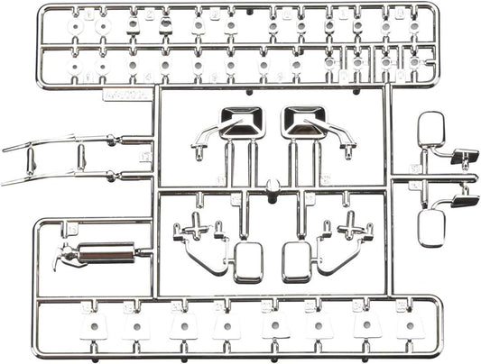 AXIAL AX80048 Exterior Detail Parts Tree Chrome
