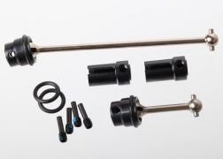 Traxxas 7250R Driveshafts, center (steel constant-velocity) front (1), rear (1) (fully assembled)