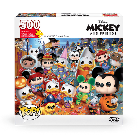 Funko 72646 Mickey Mouse Spooky 500-Piece Pop! Puzzle