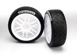 Traxxas 7372 Tires & wheels, assembled, glued (TraxxasÂ® Rally wheels, BFGoodrichÂ® Rally tires) (2)