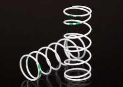 Traxxas 7441 Spring, shock, white (GTR long) (0.653 rate green) (1 pair)