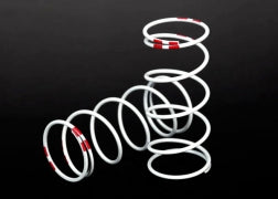 Traxxas 7445 Spring, shock, white (GTR long) (0.810 rate pink) (1 pair)