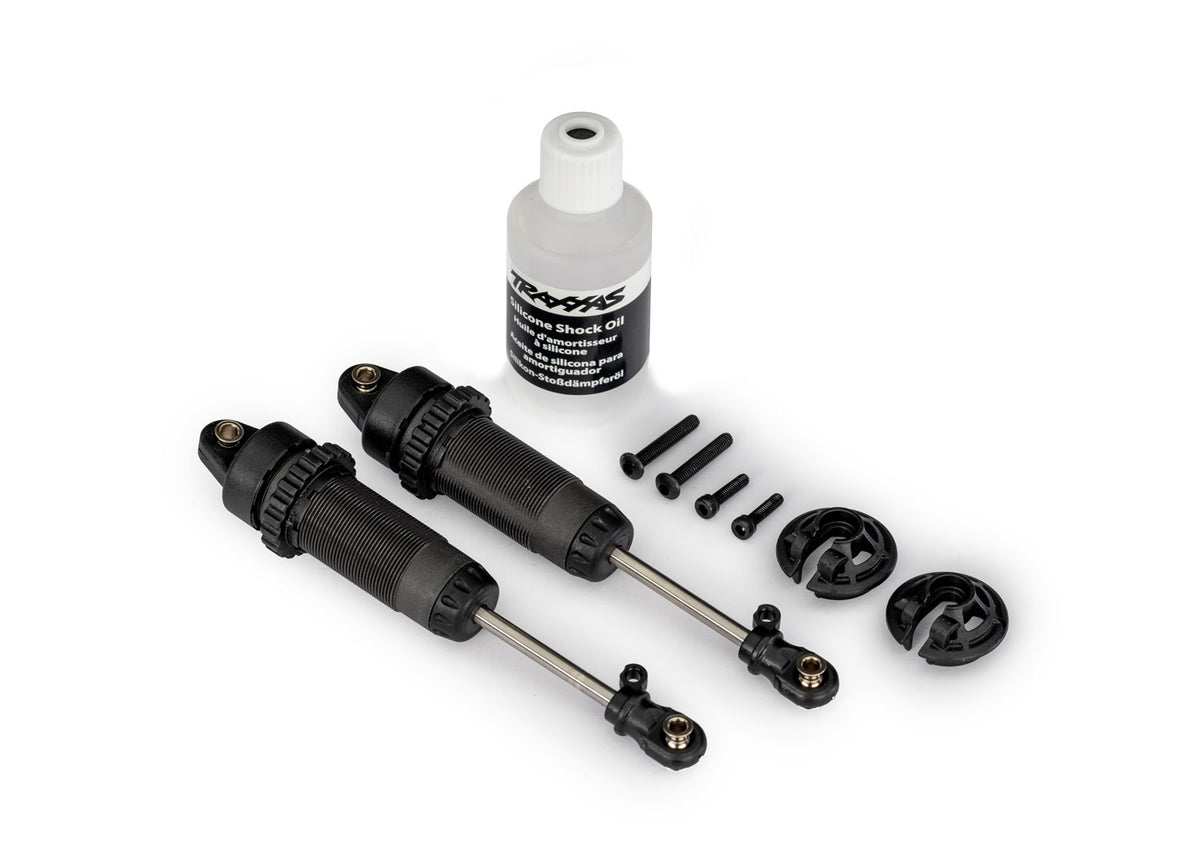 Traxxas 7462-GRAY 1/10 Gray Composite XX-Long GTR Shocks (2)