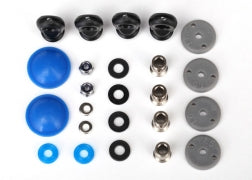 Traxxas 7463 Rebuild kit, GTR long/xx-long shocks (x-rings, bladders, pistons, piston nuts, shock rod ends, hollow balls) (renews 2 shocks)