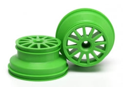 Traxxas 7472X Rally Wheel (Green) (2)
