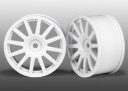 Traxxas 7571 White 12-Spoke Wheels (2)