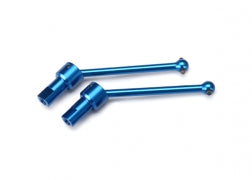 Traxxas 7650R LaTrax Aluminum Front/Rear Driveshaft (2) (Blue)