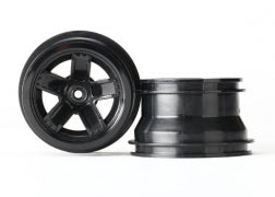 Traxxas 7671 LaTrax Teton 5-Spoke Wheels (Black) (2)