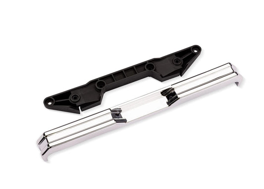 Traxxas 7687 X-Truck BIGFOOT #8 4X4 Chrome Rear Bumper w/ Support