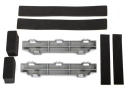Traxxas 7717X Spacer, battery compartment (2)/ foam blocks (4)/ foam pad (2)