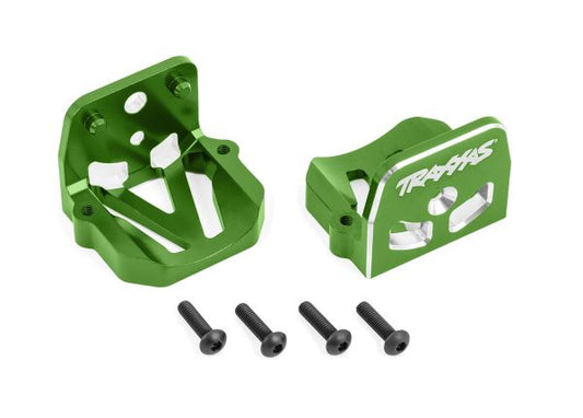 Traxxas 7760-GRN Green Aluminum Motor Mounts (F&R)
