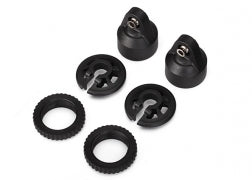 Traxxas 7764 Shock caps, GTX shocks/ spring perch/ adjusters/ 2.5x14 CS (2) (for 2 shocks)