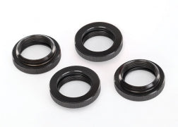Traxxas 7767X Spring retainer (adjuster), PTFE-coated aluminum, GTX shocks (4) (assembled with o-ring)