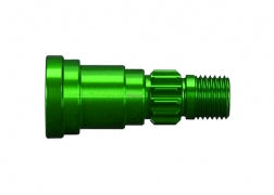 Traxxas 7768G Stub axle, aluminum, (green-anodized) (1) (for use only with #7750X or 7896 driveshaft)