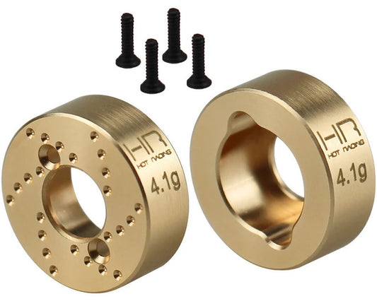 Hot Racing SXTY22H Brass Rear Hub 4.1g - SCX30