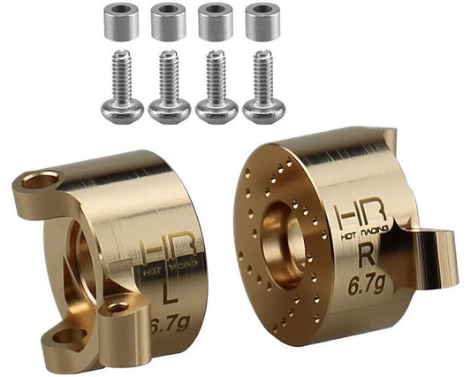 Hot Racing SXTY21H Brass Front Steering Block - SCX30