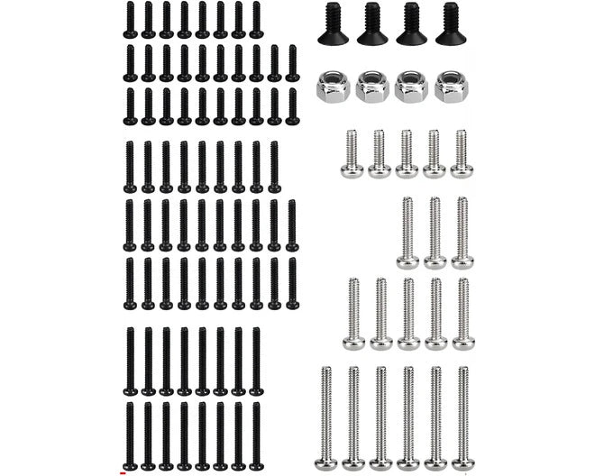 Hot Racing SXTY14SS Steel Hardware 100 Pieces - SCX30