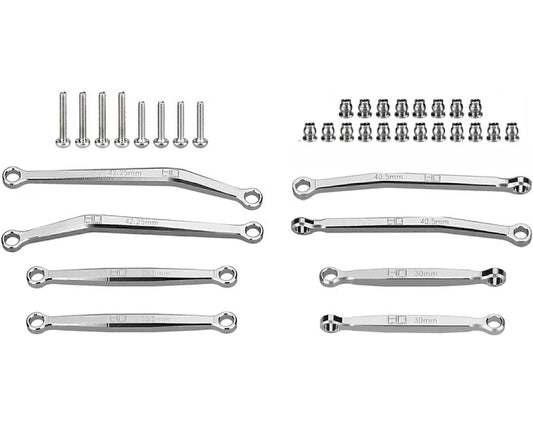 Hot Racing SXTY133X08 No Flex Upgrade T6 Link Set - SCX30