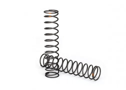 Traxxas 7854 Springs, shock (natural finish) (GTX) (0.929 rate, orange stripe) (2)
