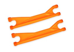 Traxxas 7892T Suspension arms, upper, orange (left or right, front or rear) (2) (for use with #7895 X-Maxx® WideMaxx® suspension kit)