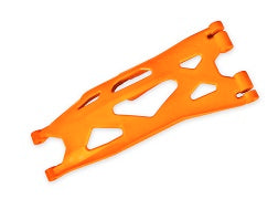 Traxxas 7893T Suspension arm, lower, orange (1) (right, front or rear) (for use with #7895 X-Maxx® WideMaxx® suspension kit)