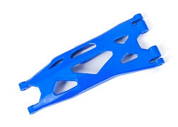 Traxxas 7893X Suspension arm, lower, blue (1) (right, front or rear) (for use with #7895 X-Maxx® WideMaxx® suspension kit)