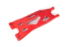 Traxxas 7894R Suspension arm, lower, red (1) (left, front or rear) (for use with #7895 X-Maxx® WideMaxx® suspension kit)