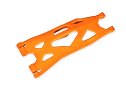Traxxas 7894T Suspension arm, lower, orange (1) (left, front or rear) (for use with #7895 X-Maxx® WideMaxx® suspension kit)