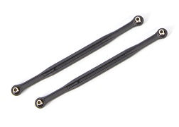 Traxxas 7897 Toe links, 202.5mm (187.5mm center to center) (black) (2) (for use with #7895 X-Maxx® WideMaxx® suspension kit)