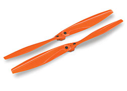 Traxxas 7930 Aton Rotor Blade Set (Orange) (2)