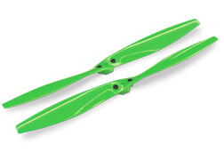 Traxxas 7931 Aton Rotor Blade Set (Green) (2)