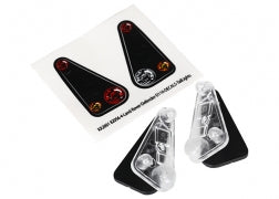 Traxxas 8014 Tail light housing (2)/ lens (2)/ decals (left & right) (fits #8011 series bodies)