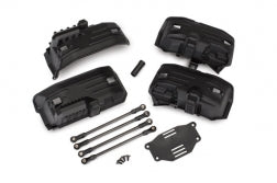Traxxas 8058 Chassis conversion kit, TRX-4® (long to short wheelbase) (includes rear upper & lower suspension links, front & rear inner fenders, short female half shaft, battery tray, 3x8mm FCS (4))