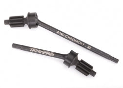 Traxxas 8062 Axle shaft, front, heavy duty (left & right)/ portal drive input gear, front (machined) (2) (assembled)