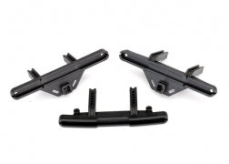 Traxxas 8067X Bumper mounts, front & rear/ bumper mount, rear (offset)