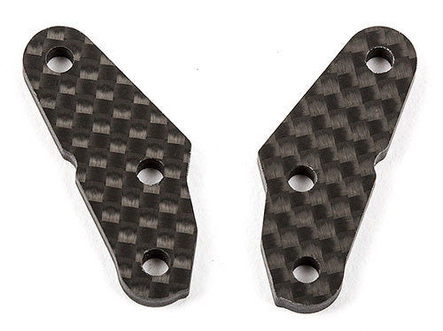 Associated 81064 RC8B3 +2° Carbon Fiber Steering Block Arm (2)