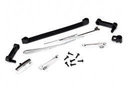 Traxxas 8132 Door handles, left, right & rear tailgate/ windshield wipers, left & right/ retainers (2)/ 1.6x5 BCS (self-tapping) (7) (fits #8130 series bodies)
