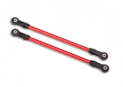Traxxas 8142R Suspension links, rear upper, red (2) (5x115mm, powder coated steel) (assembled with hollow balls) (for use with #8140R TRX-4® Long Arm Lift Kit)