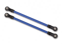 Traxxas 8145X Suspension links, rear lower, blue (2) (5x115mm, powder coated steel) (assembled with hollow balls) (for use with #8140X TRX-4® Long Arm Lift Kit)