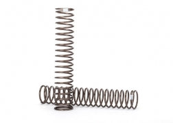 Traxxas 8153 Springs, shock, long (natural finish) (GTS) (0.29 rate, white stripe) (for use with TRX-4® Long Arm Lift Kit)