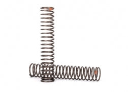 Traxxas 8154 Springs, shock, long (natural finish) (GTS) (0.39 rate, orange stripe) (for use with TRX-4® Long Arm Lift Kit)