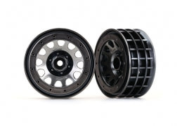 Traxxas 8171 2.2" Black Chrome Beadlock Method Wheels (2)