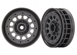 Traxxas 8173A 1.9" Charcoal Gray Beadlock Method Wheels (2)