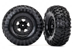 Traxxas 8181 Tires and wheels, assembled, glued (TRX-4® Sport wheels, Canyon Trail 2.2 tires) (2)