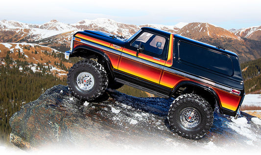 Traxxas 82246-4-SUN TRX-4® Scale and Trail® Crawler with 1979 Ford® Bronco Body Sunset